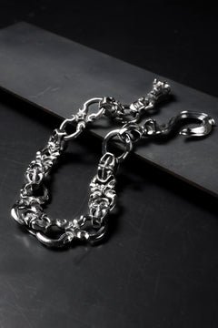 Load image into Gallery viewer, Loud Style Design - GET IN THE RING - SHADOW GRAVE - &quot;LGWC-003&quot; SILVER WALLET CHAIN
