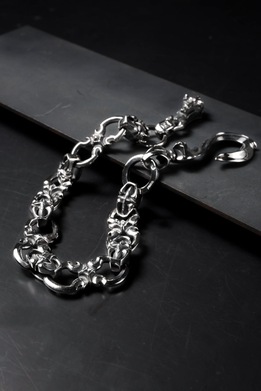 Load image into Gallery viewer, Loud Style Design - GET IN THE RING - SHADOW GRAVE - &quot;LGWC-003&quot; SILVER WALLET CHAIN