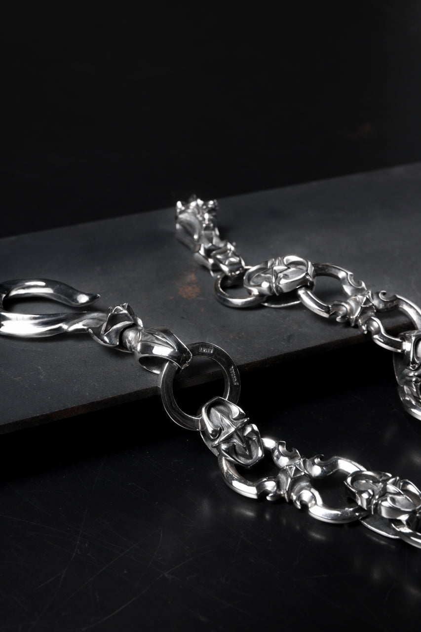 Load image into Gallery viewer, Loud Style Design - GET IN THE RING - SHADOW GRAVE - &quot;LGWC-003&quot; SILVER WALLET CHAIN