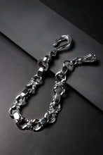 Load image into Gallery viewer, Loud Style Design - GET IN THE RING - SHADOW GRAVE - &quot;LGWC-003&quot; SILVER WALLET CHAIN