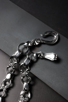 Load image into Gallery viewer, Loud Style Design - GET IN THE RING - SHADOW GRAVE - &quot;LGWC-003&quot; SILVER WALLET CHAIN