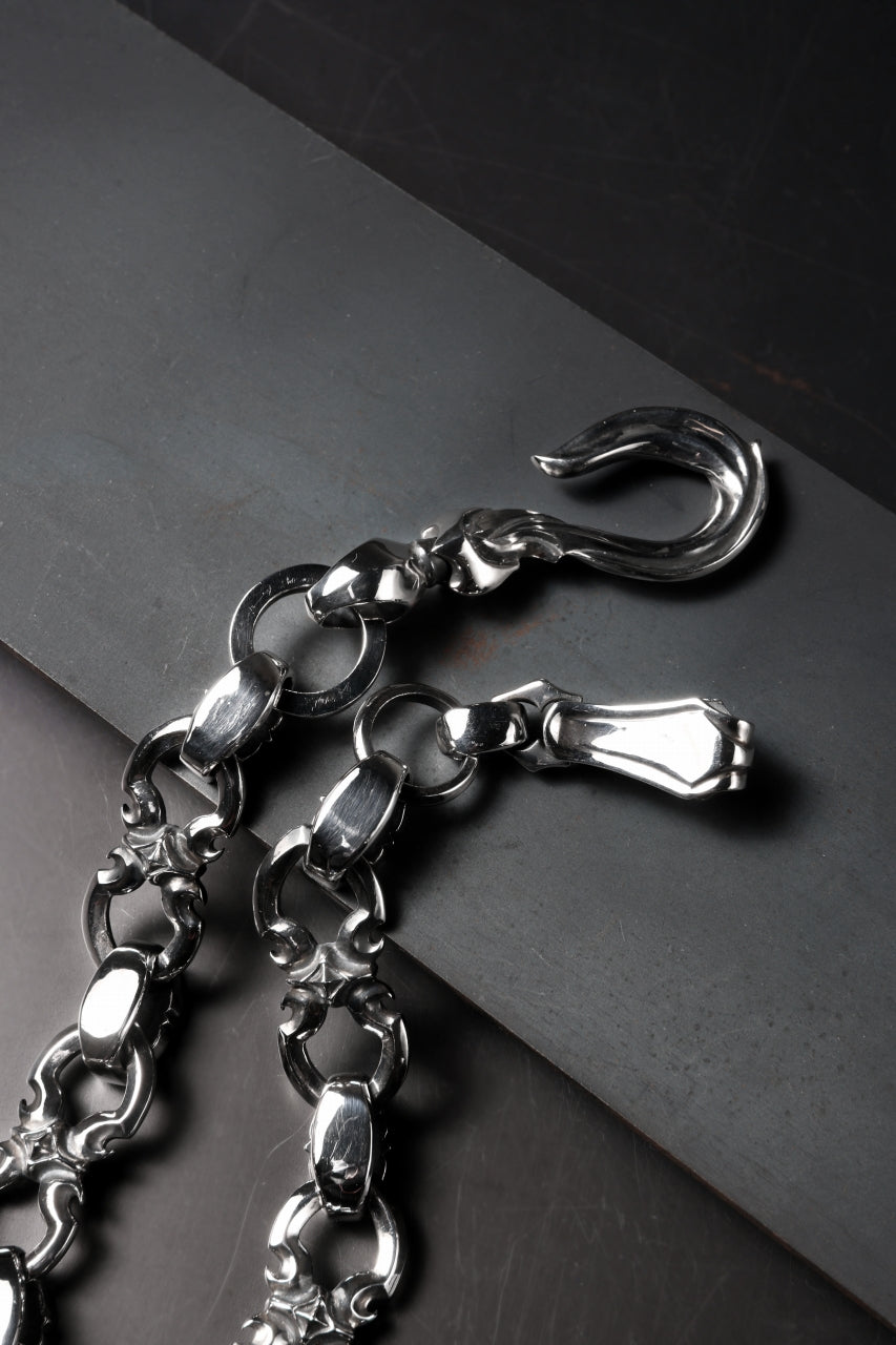 Load image into Gallery viewer, Loud Style Design - GET IN THE RING - SHADOW GRAVE - &quot;LGWC-003&quot; SILVER WALLET CHAIN