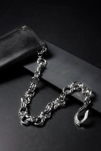 Load image into Gallery viewer, Loud Style Design - GET IN THE RING - SHADOW GRAVE - &quot;LGWC-003&quot; SILVER WALLET CHAIN