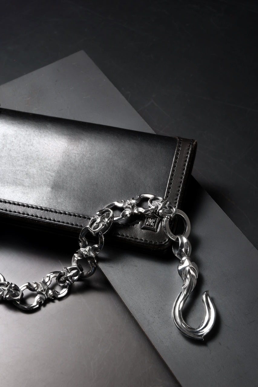 Load image into Gallery viewer, Loud Style Design - GET IN THE RING - SHADOW GRAVE - &quot;LGWC-003&quot; SILVER WALLET CHAIN