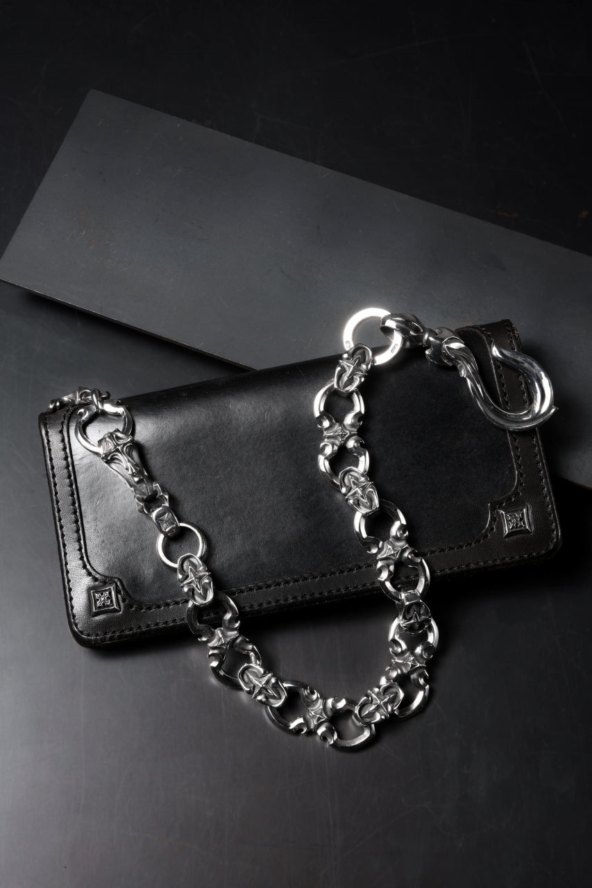 Load image into Gallery viewer, Loud Style Design - GET IN THE RING - SHADOW GRAVE - &quot;LGWC-003&quot; SILVER WALLET CHAIN