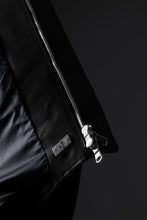 Load image into Gallery viewer, ierib EX-Collared Zip Jacket / Horse Nubuck Leather (BLACK)