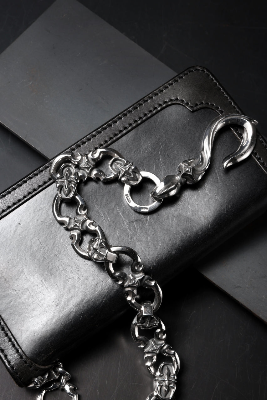 Load image into Gallery viewer, Loud Style Design - GET IN THE RING - SHADOW GRAVE - &quot;LGWC-003&quot; SILVER WALLET CHAIN