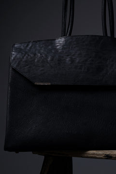 画像をギャラリービューアに読み込む, ierib exclusive Bark Bag Prot 40 / Wild Boar + Waxed Horse Butt Leather (BLACK)