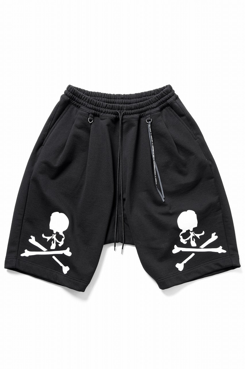 画像をギャラリービューアに読み込む, MASTERMIND WORLD OG SWEAT SHORTS (BLACK)