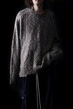 Load image into Gallery viewer, 【SAMPLE SALE】A.F ARTEFACT KNIT SWEATER / MELANGE WOOL (KHAKI)