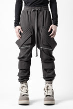 画像をギャラリービューアに読み込む, A.F ARTEFACT BELTED CARGO SARROUEL EASY PANTS (DARK GREY)