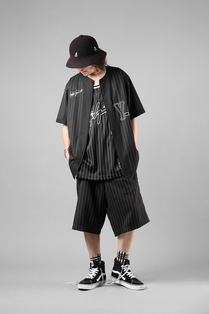 画像をギャラリービューアに読み込む, Y-3 Yohji Yamamoto ELITE 5 ZIP BASEBALL SHIRT (BLACK)