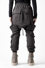 Load image into Gallery viewer, A.F ARTEFACT BELTED CARGO SARROUEL EASY PANTS (DARK GREY)