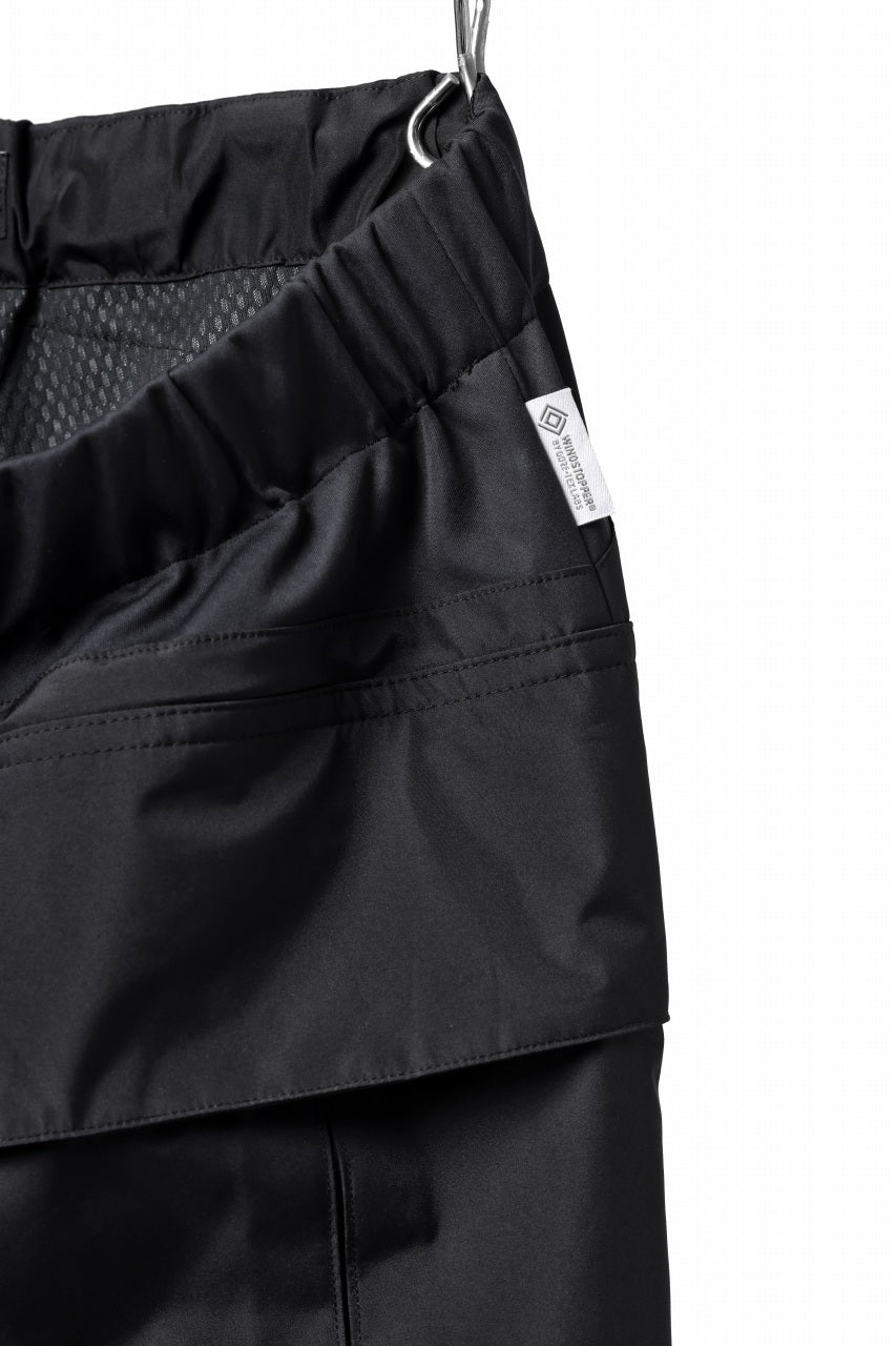 D-VEC CARGO PANTS / WINDSTOPPER BY GORE-TEX LABS 3L (NIGHT SEA BLACK)