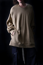 Load image into Gallery viewer, 【SAMPLE SALE】A.F ARTEFACT DOLMAN PULLOVER / COTTON KNIT (BEIGE)