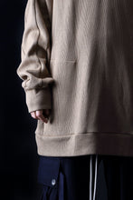 Load image into Gallery viewer, 【SAMPLE SALE】A.F ARTEFACT DOLMAN PULLOVER / COTTON KNIT (BEIGE)