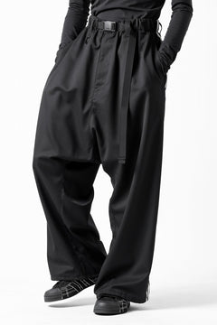 Load image into Gallery viewer, Y-3 Yohji Yamamoto REFIND WOOL PANTS (BLACK)