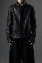 画像をギャラリービューアに読み込む, ierib exclusive Lukas Jacket / Horse Nubuck Leather (BLACK)