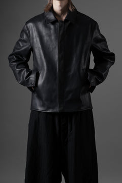 画像をギャラリービューアに読み込む, ierib exclusive Lukas Jacket / Horse Nubuck Leather (BLACK)