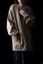 Load image into Gallery viewer, 【SAMPLE SALE】A.F ARTEFACT DOLMAN PULLOVER / COTTON KNIT (BEIGE)