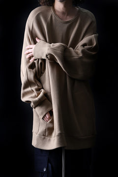 Load image into Gallery viewer, 【SAMPLE SALE】A.F ARTEFACT DOLMAN PULLOVER / COTTON KNIT (BEIGE)