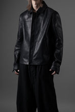 画像をギャラリービューアに読み込む, ierib exclusive Lukas Jacket / Horse Nubuck Leather (BLACK)