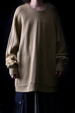Load image into Gallery viewer, 【SAMPLE SALE】A.F ARTEFACT DOLMAN PULLOVER / COTTON KNIT (BEIGE)