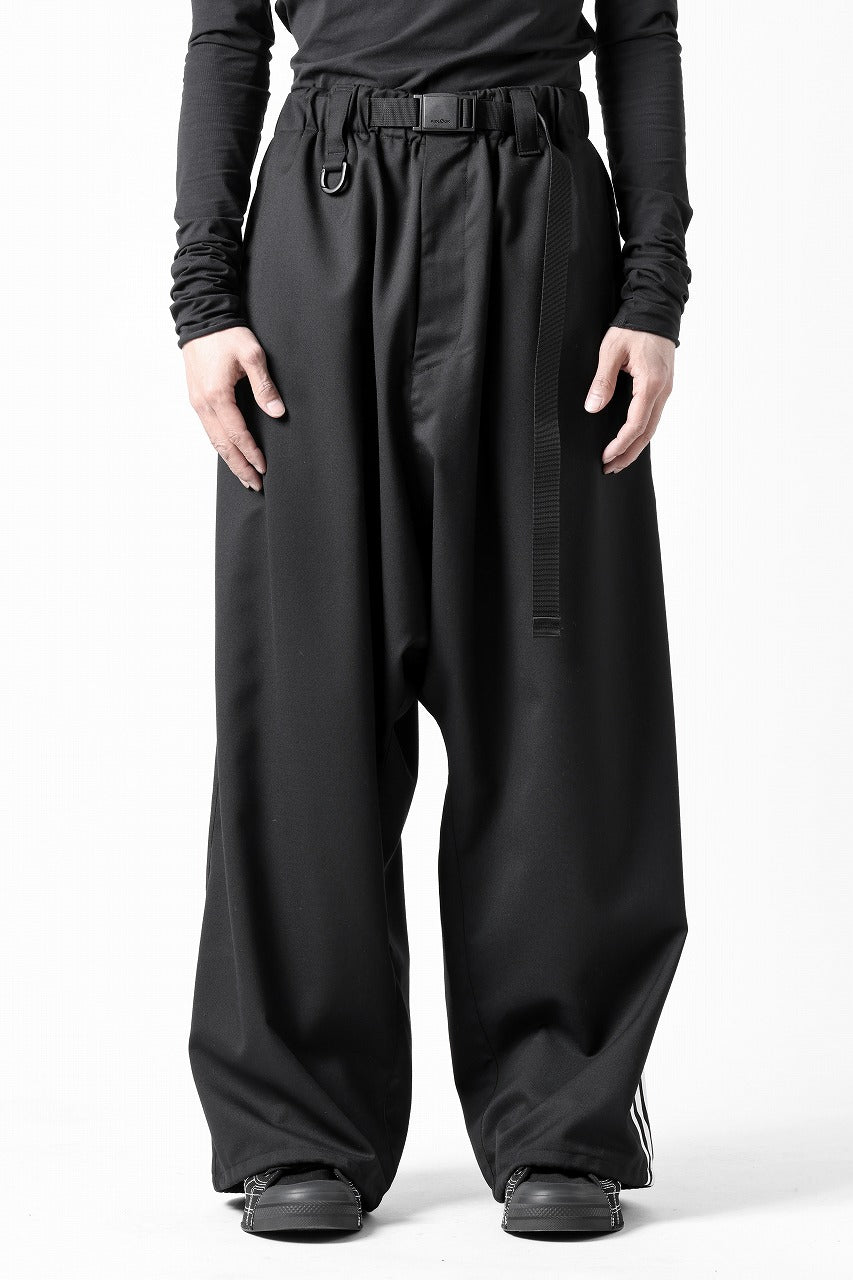 Y-3 Yohji Yamamoto REFIND WOOL PANTS (BLACK)