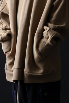 Load image into Gallery viewer, 【SAMPLE SALE】A.F ARTEFACT DOLMAN PULLOVER / COTTON KNIT (BEIGE)