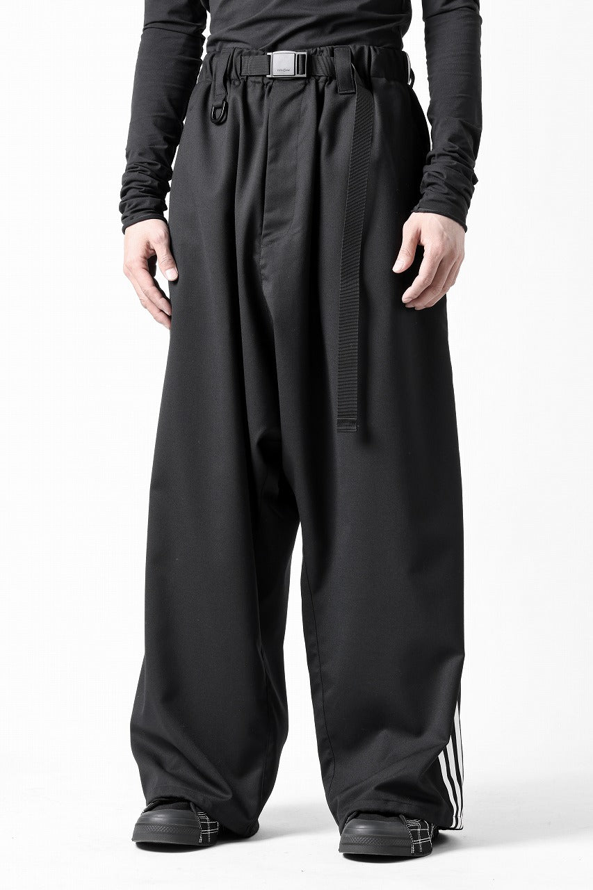 Y-3 Yohji Yamamoto REFIND WOOL PANTS (BLACK)