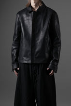 画像をギャラリービューアに読み込む, ierib exclusive Lukas Jacket / Horse Nubuck Leather (BLACK)