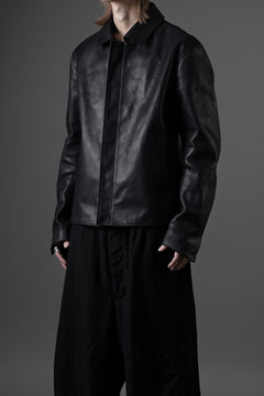 画像をギャラリービューアに読み込む, ierib exclusive Lukas Jacket / Horse Nubuck Leather (BLACK)