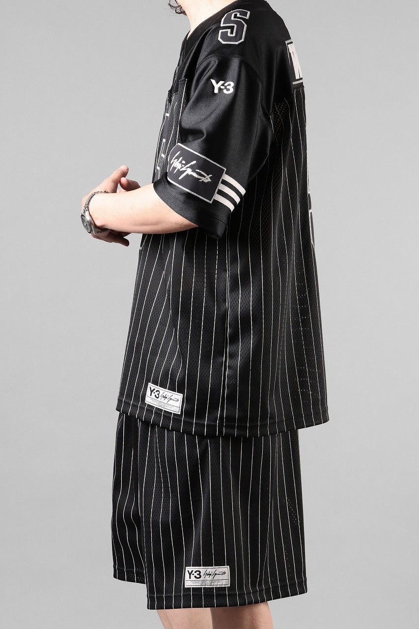 画像をギャラリービューアに読み込む, Y-3 Yohji Yamamoto ELITE 5 AMERICAN FOOTBALL JERSEY TOP (BLACK)