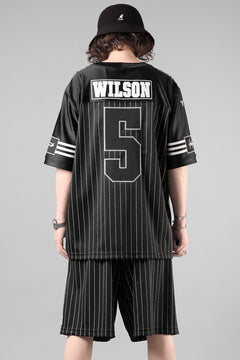 画像をギャラリービューアに読み込む, Y-3 Yohji Yamamoto ELITE 5 AMERICAN FOOTBALL JERSEY TOP (BLACK)