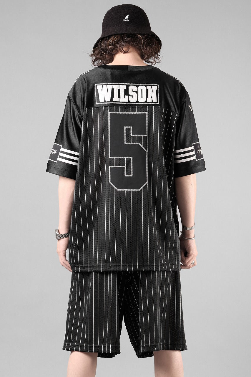 画像をギャラリービューアに読み込む, Y-3 Yohji Yamamoto ELITE 5 AMERICAN FOOTBALL JERSEY TOP (BLACK)