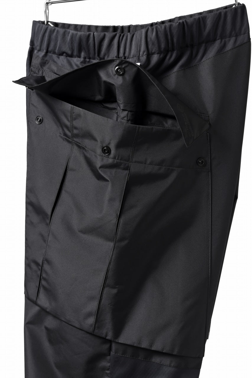 D-VEC CARGO PANTS / WINDSTOPPER BY GORE-TEX LABS 3L (NIGHT SEA BLACK)