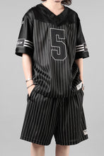 画像をギャラリービューアに読み込む, Y-3 Yohji Yamamoto ELITE 5 AMERICAN FOOTBALL JERSEY TOP (BLACK)