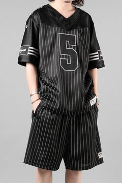 画像をギャラリービューアに読み込む, Y-3 Yohji Yamamoto ELITE 5 AMERICAN FOOTBALL JERSEY TOP (BLACK)