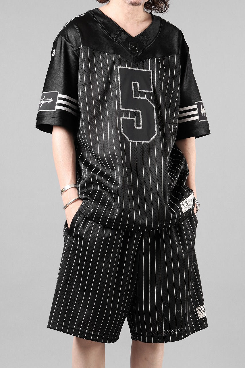 画像をギャラリービューアに読み込む, Y-3 Yohji Yamamoto ELITE 5 AMERICAN FOOTBALL JERSEY TOP (BLACK)