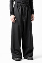 Load image into Gallery viewer, Y-3 Yohji Yamamoto REFIND WOOL PANTS (BLACK)