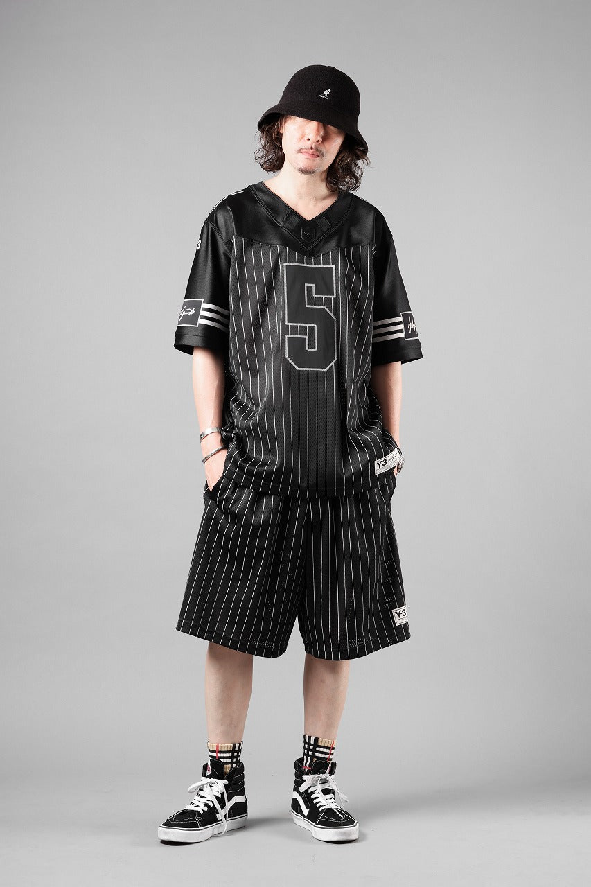 画像をギャラリービューアに読み込む, Y-3 Yohji Yamamoto ELITE 5 AMERICAN FOOTBALL JERSEY TOP (BLACK)