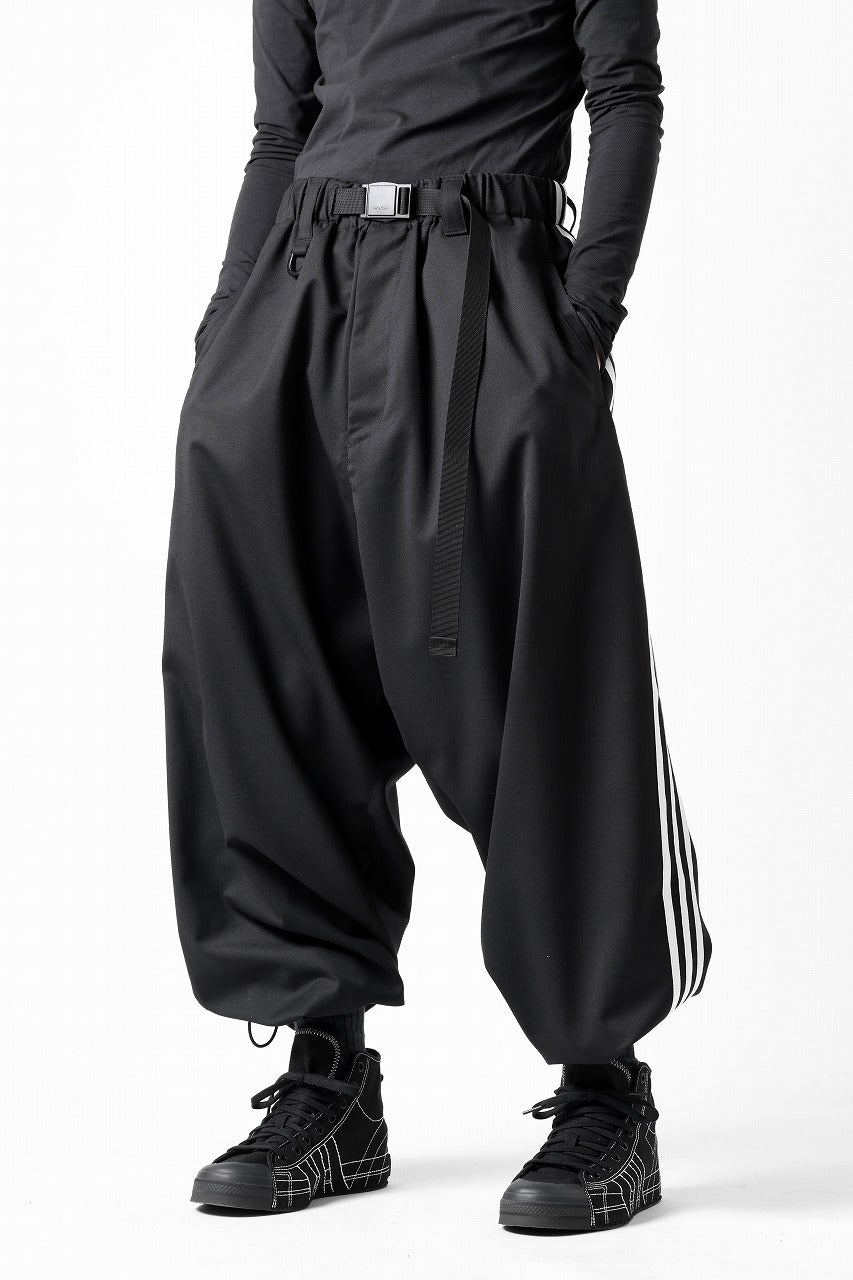 Y-3 Yohji Yamamoto REFIND WOOL PANTS (BLACK)