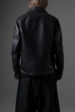 画像をギャラリービューアに読み込む, ierib exclusive Lukas Jacket / Horse Nubuck Leather (BLACK)