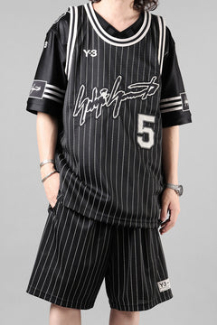 画像をギャラリービューアに読み込む, Y-3 Yohji Yamamoto ELITE 5 BASKETBALL GAME JERSEY TOP (BLACK)