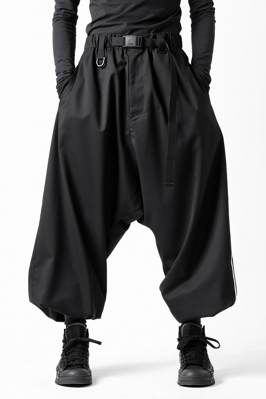 Y-3 Yohji Yamamoto REFIND WOOL PANTS (BLACK)