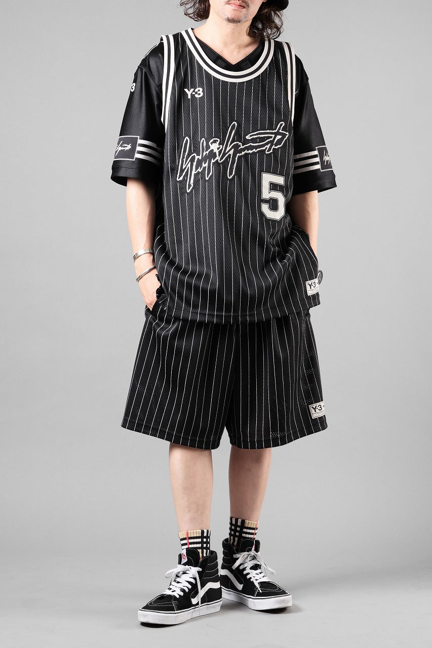 画像をギャラリービューアに読み込む, Y-3 Yohji Yamamoto ELITE 5 BASKETBALL GAME JERSEY TOP (BLACK)