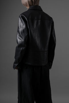 画像をギャラリービューアに読み込む, ierib exclusive Lukas Jacket / Horse Nubuck Leather (BLACK)