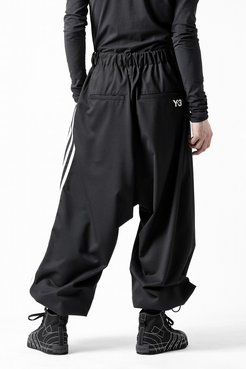 Y-3 Yohji Yamamoto REFIND WOOL PANTS (BLACK)