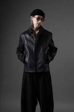 画像をギャラリービューアに読み込む, ierib exclusive Lukas Jacket / Horse Nubuck Leather (BLACK)