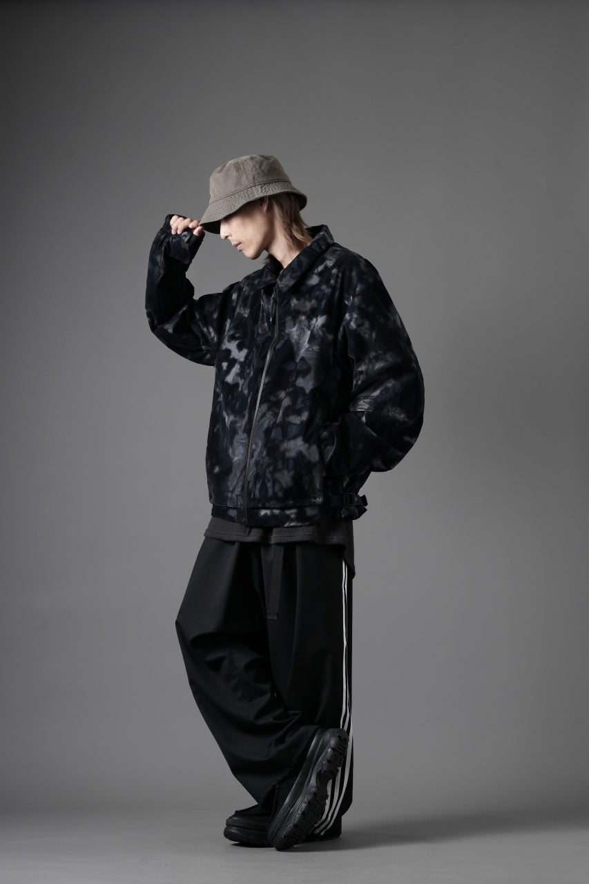 Y-3 Yohji Yamamoto AOP NYLON LINER JACKET / PERTEX QUANTUM & PRIMALOFT® (BLACK)